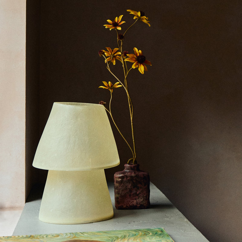 HKliving - Glassfiber Tischleuchte | H 35 cm