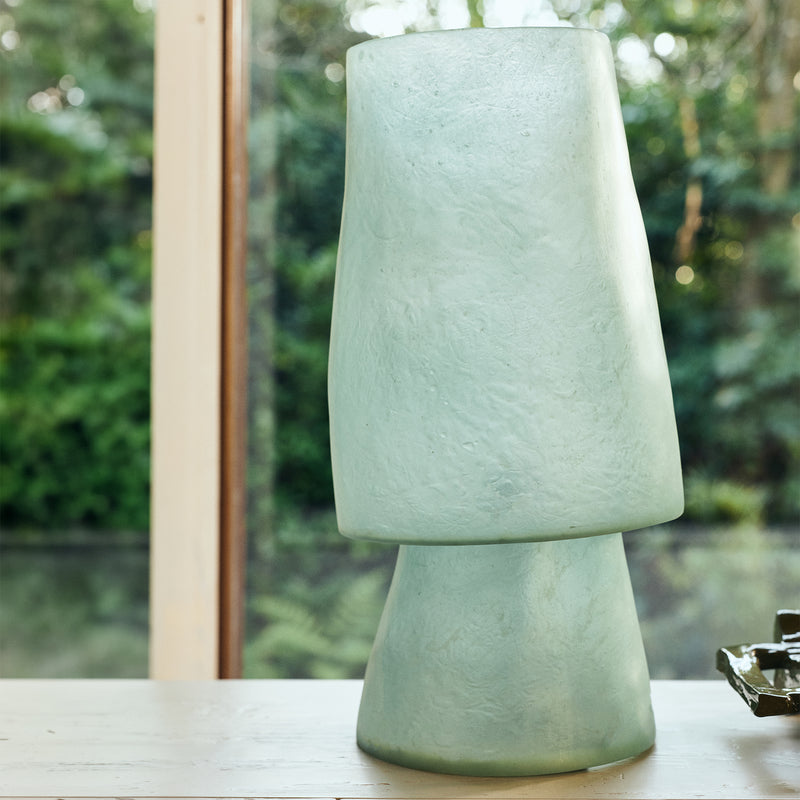 HKliving - Glassfiber Tischleuchte | H 52 cm