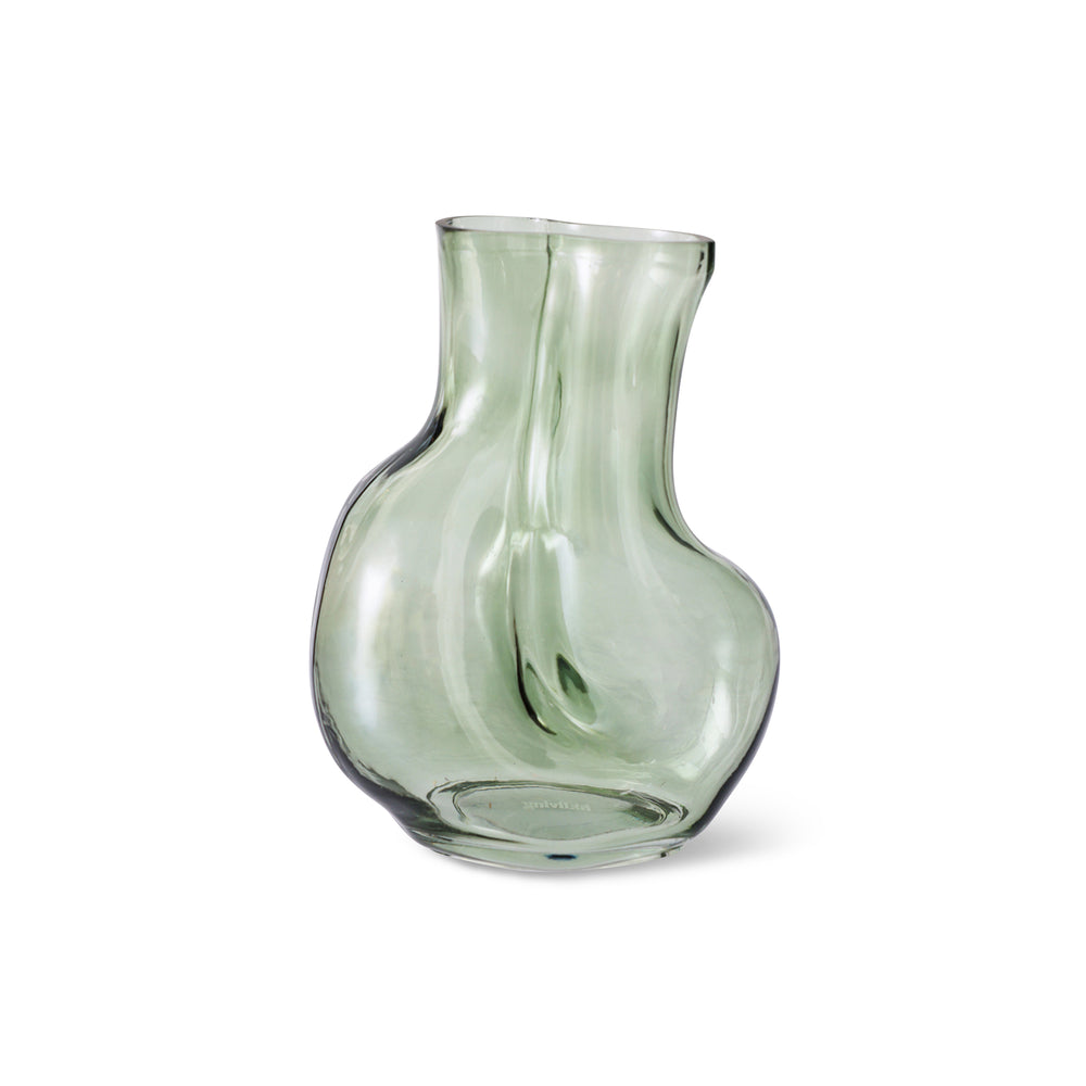 HKliving - Gleam Glasvase | regular / olive