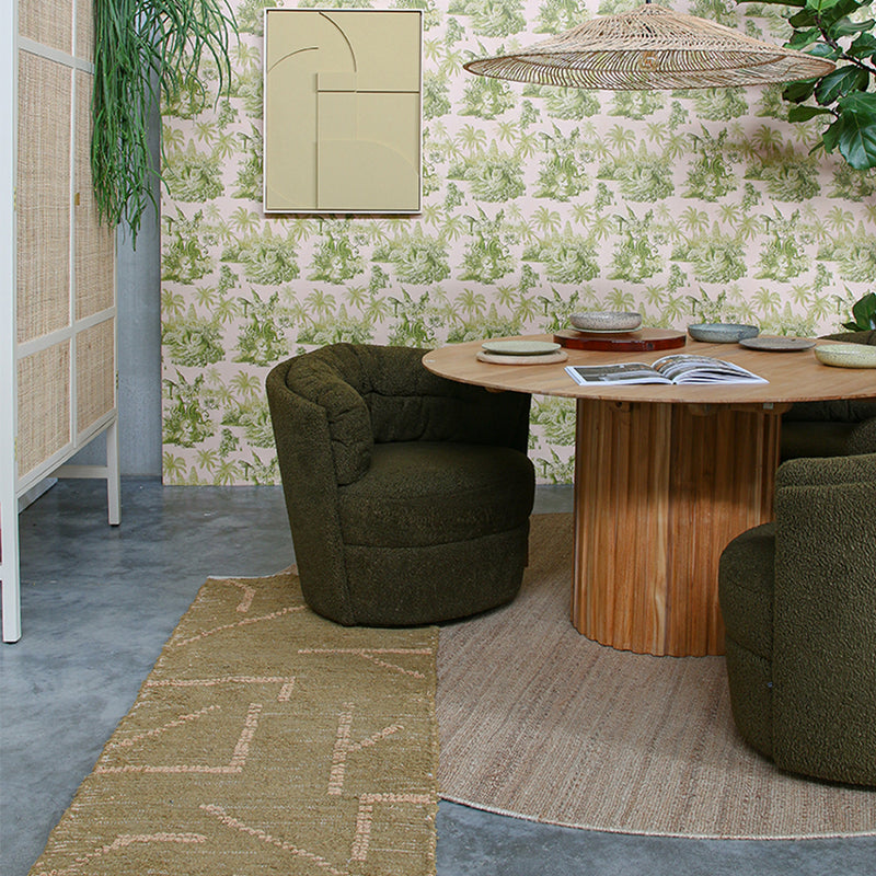 HKliving - Hanf Teppich
