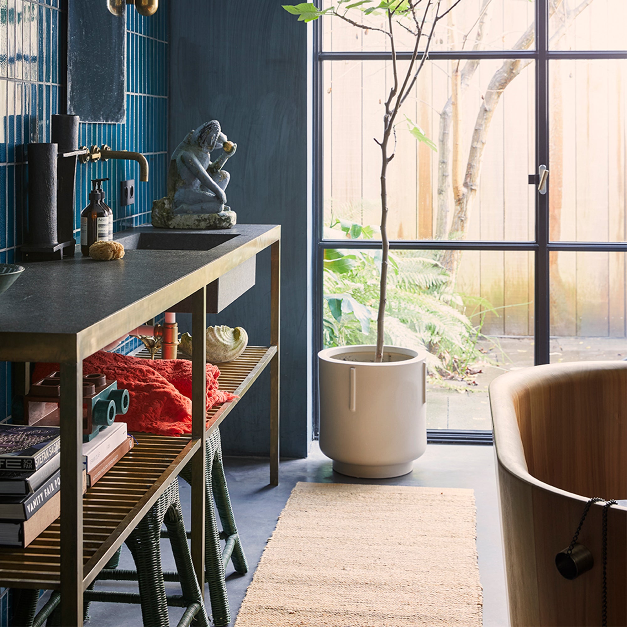 HKliving - Hanf Teppich