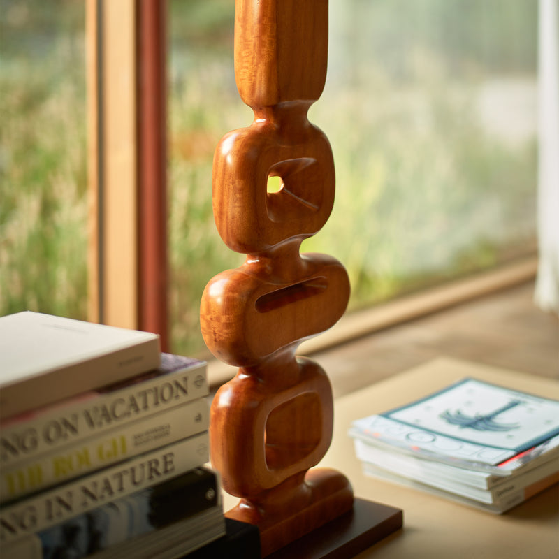 HKliving - Holz Skulptur