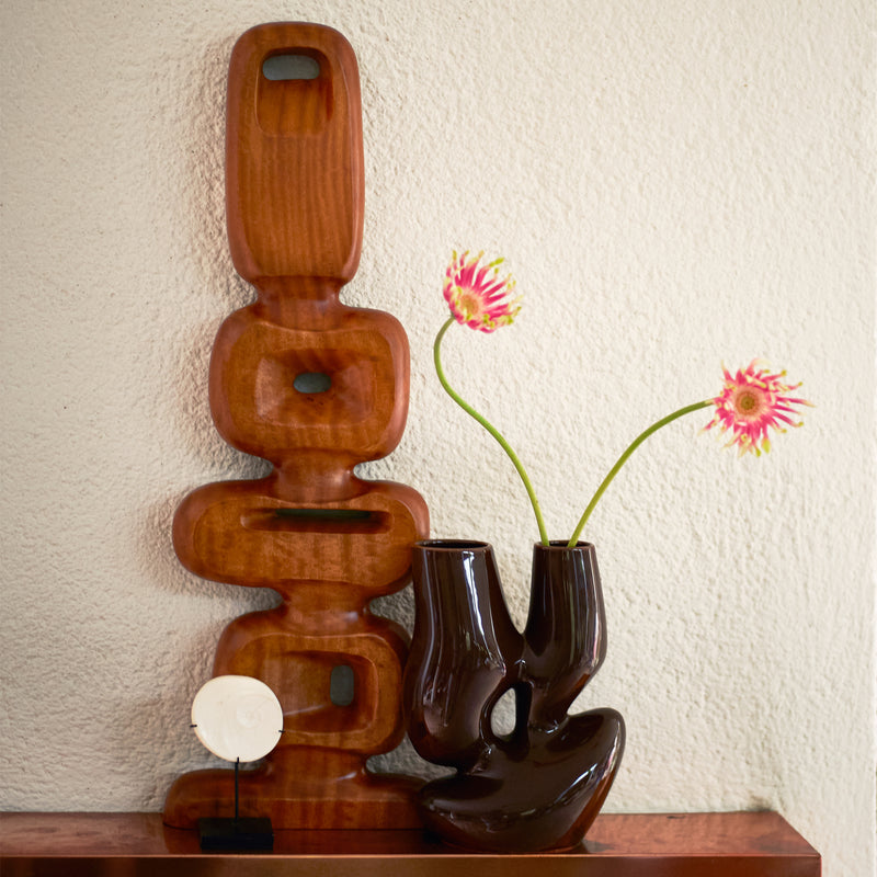 HKliving - Holz Skulptur
