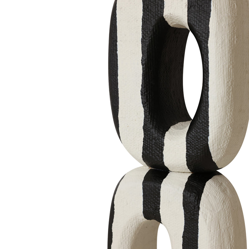 HKliving - Monochrome Art Skulptur