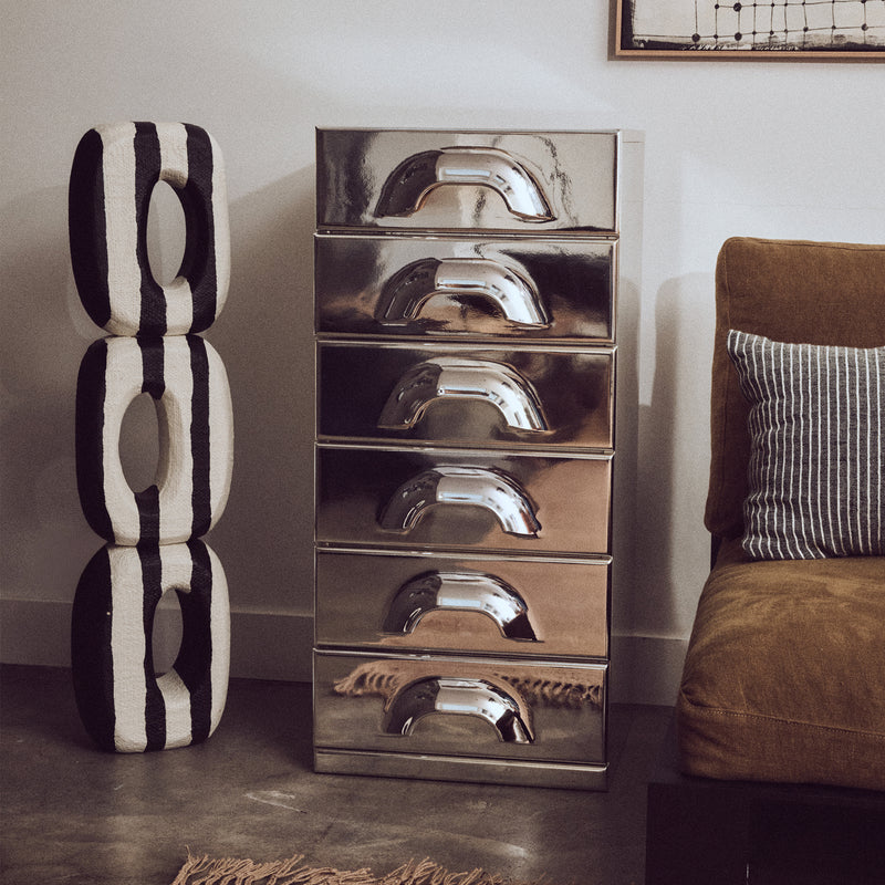 HKliving - Monochrome Art Skulptur