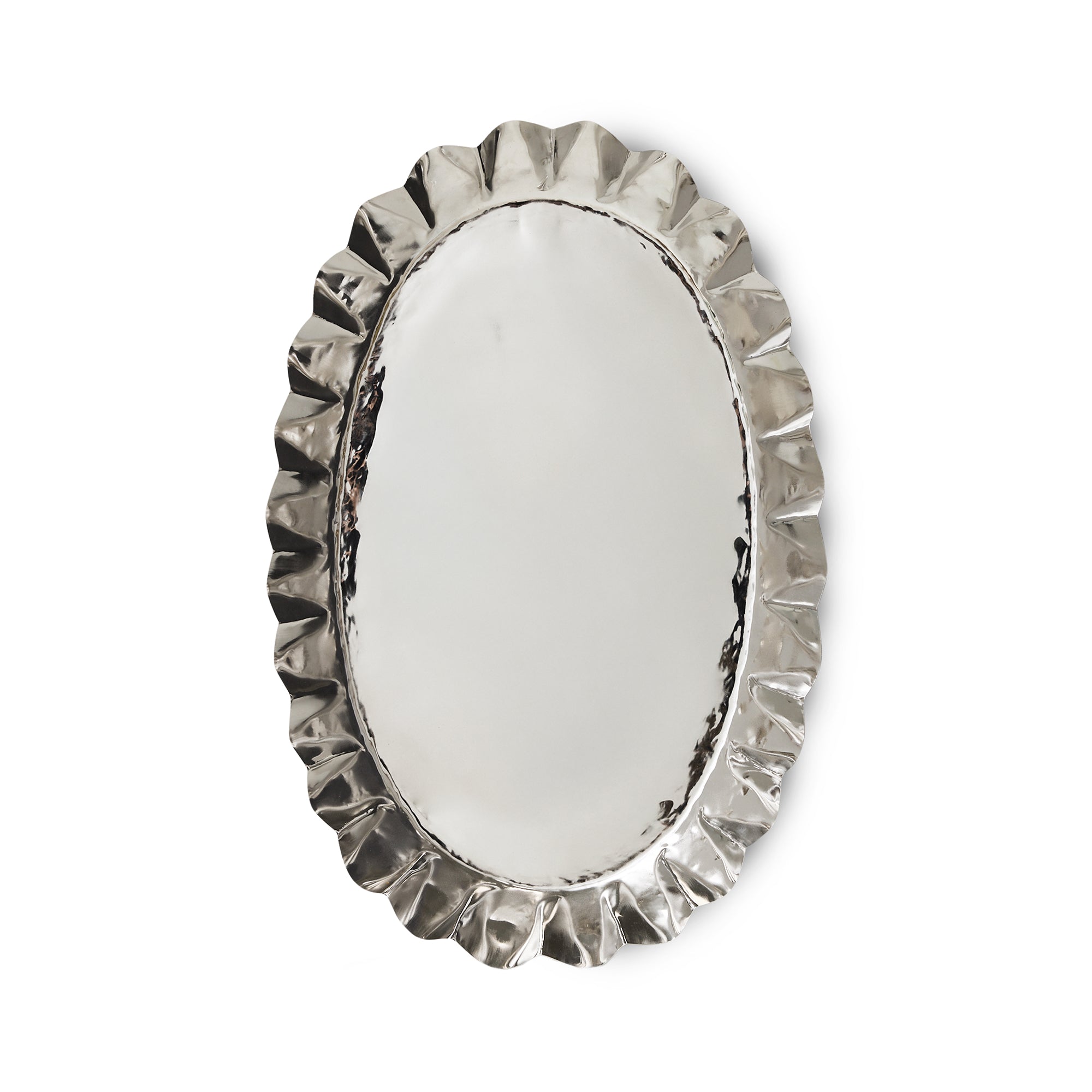 HKliving - New Classics Tablett | large / chrome