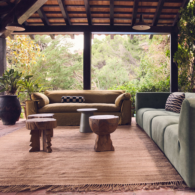 HKliving - Outlander Hanf Teppich
