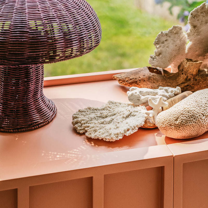 HKliving - Rattan Tischleuchte