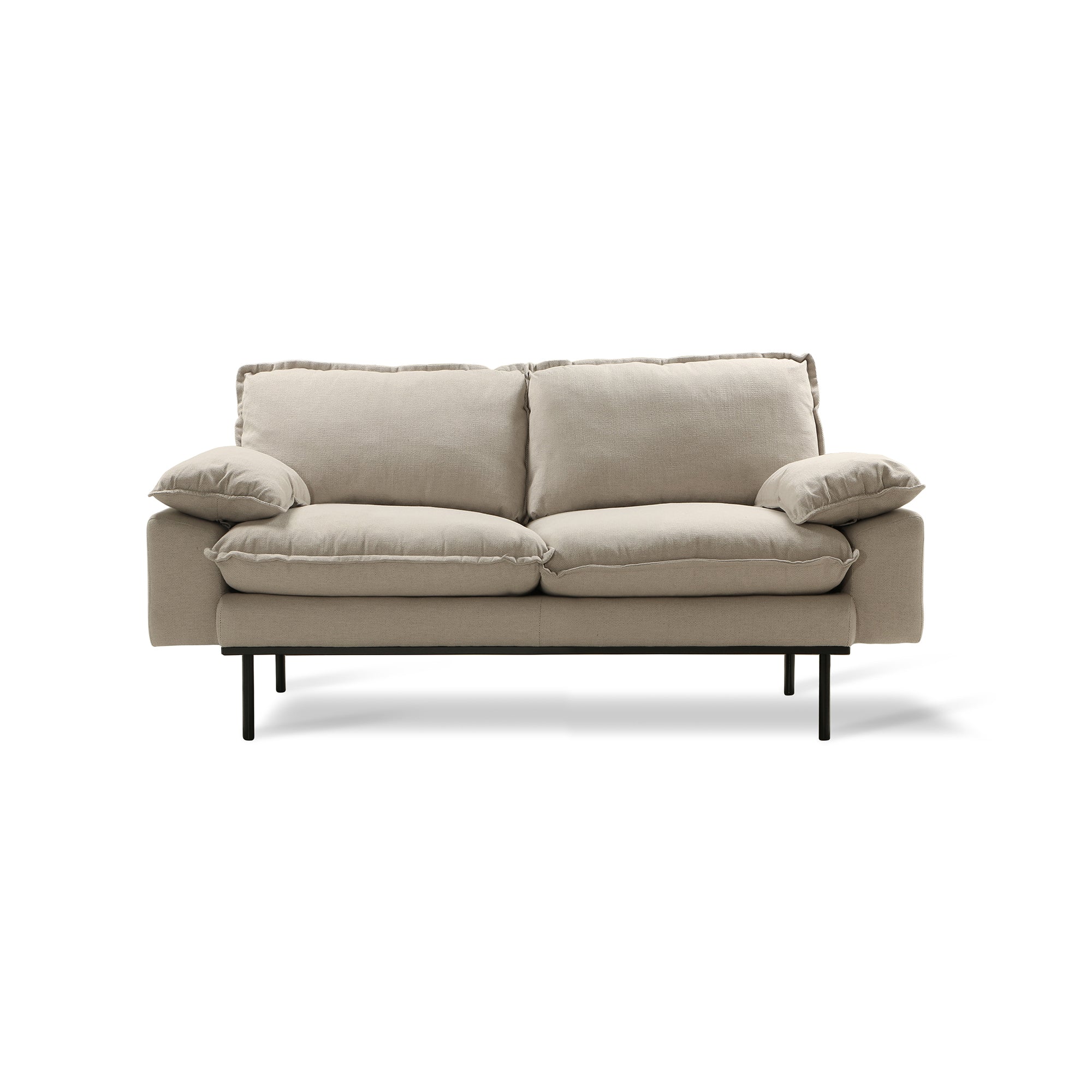 HKliving - Retro Sofa 2-Sitzer | beige