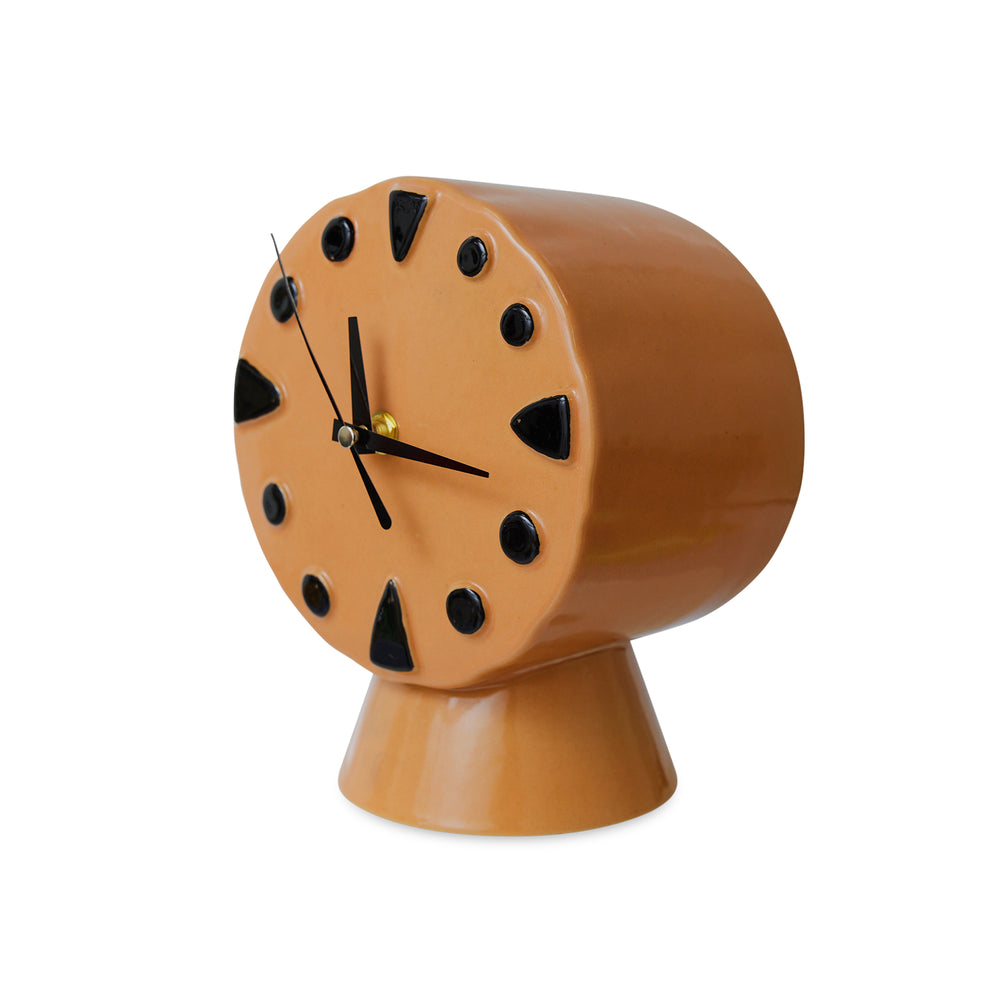 HKliving - Retro Keramik Tischuhr | peach