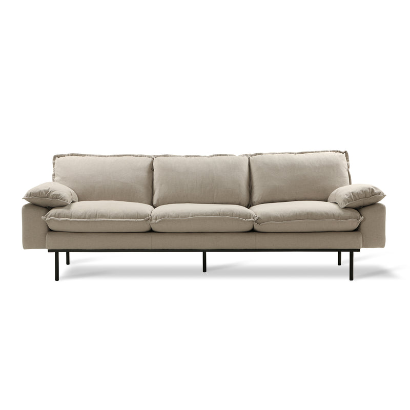 HKliving - Retro Sofa 4-Sitzer | beige