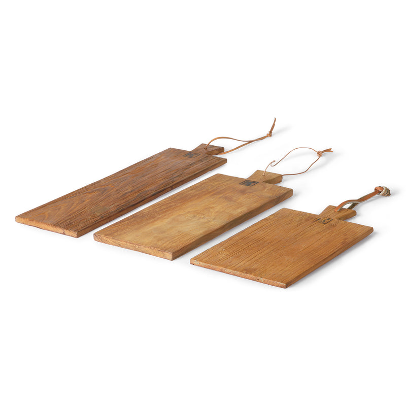 HKliving - Teak Servierbrett 3er-Set