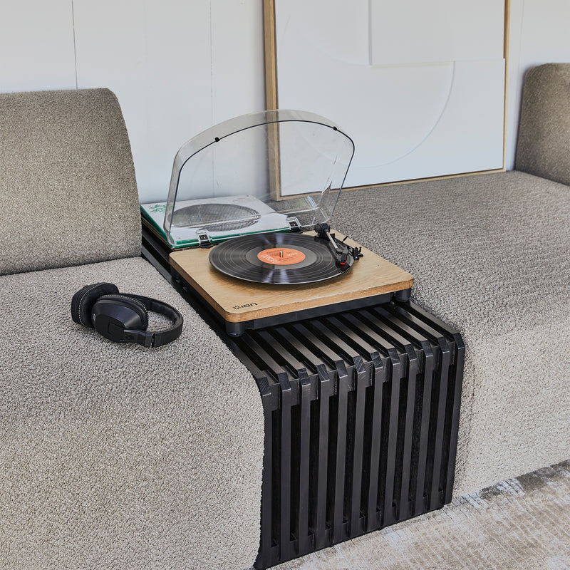HKliving - Slatted Bank | 96 cm / Schwarz