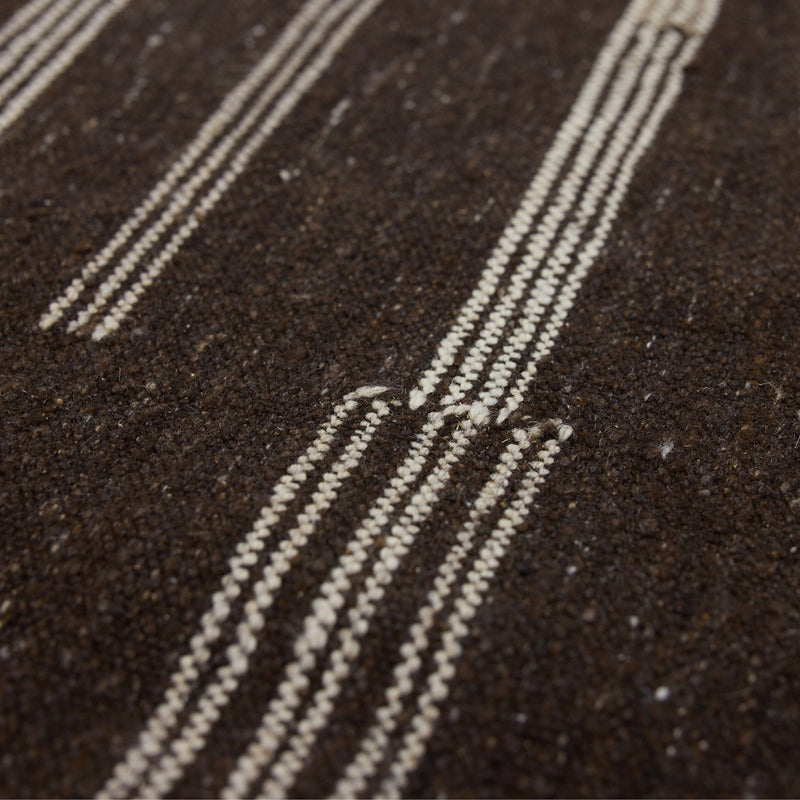 HKliving - Striped Kelim Wollteppich