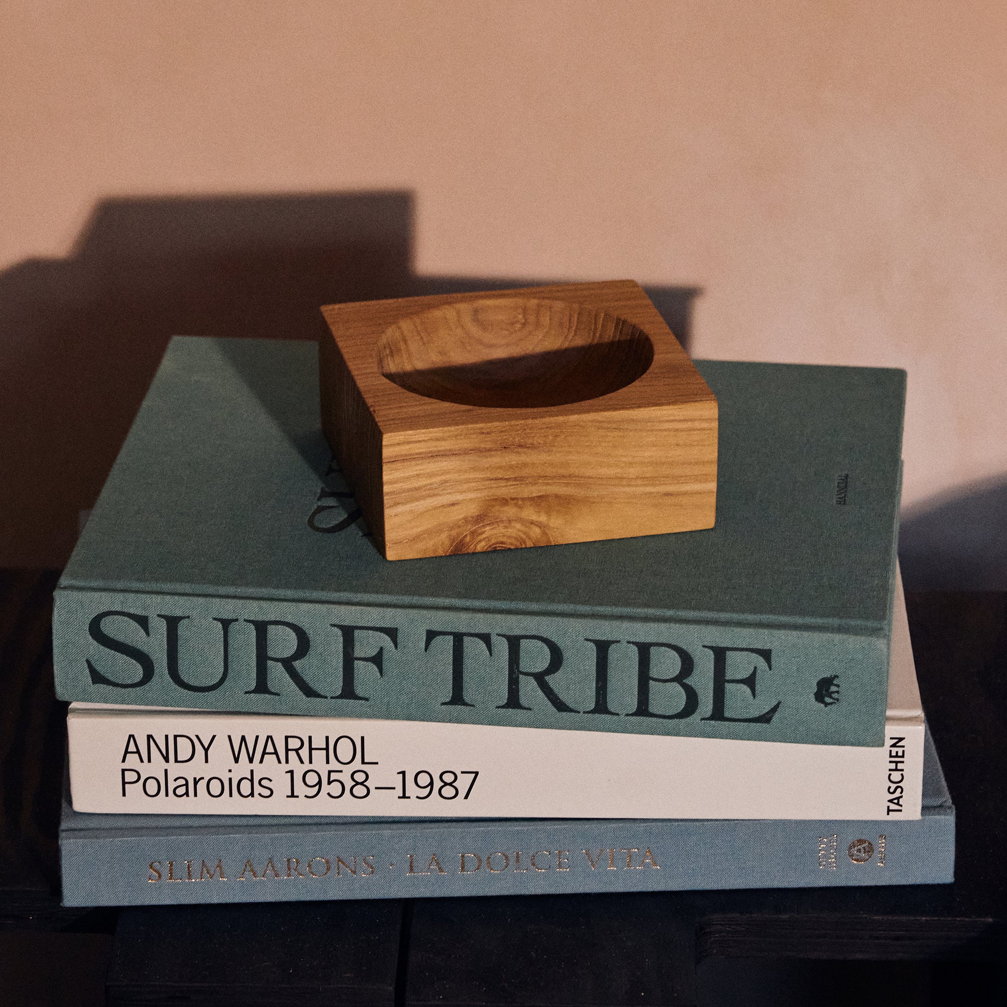HKliving - Teak cube Schale | small