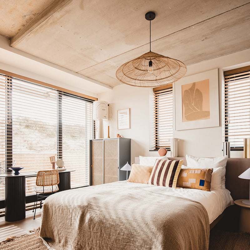 HKliving - Wicker Pendelleuchte