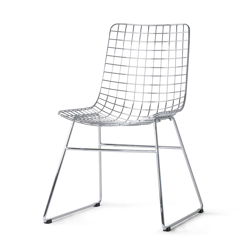 HKliving - Wire Chair | chrome