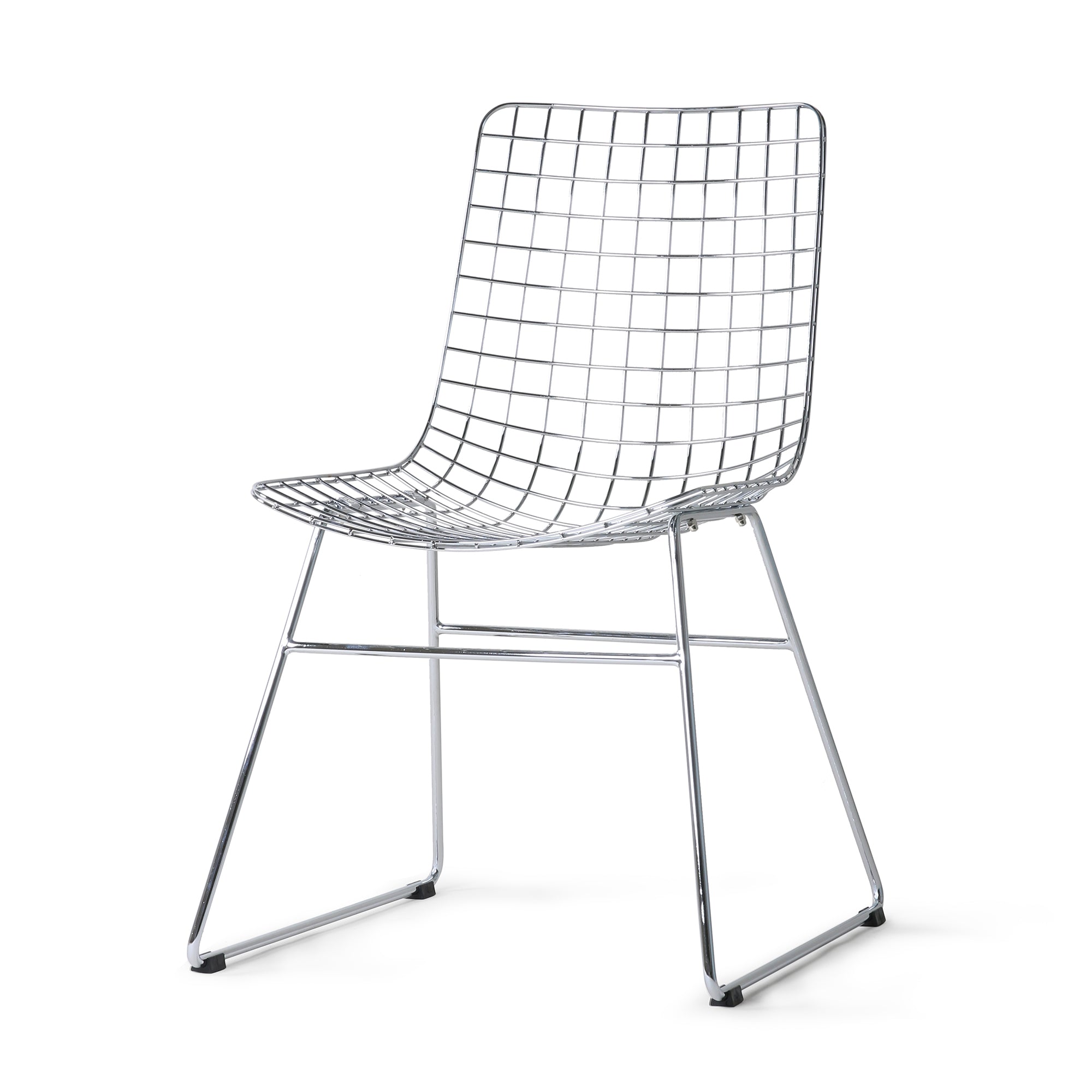 HKliving - Wire Chair | chrome