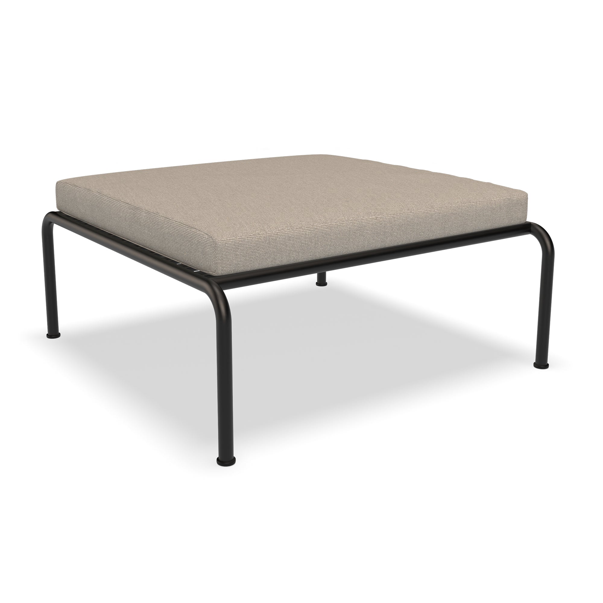 HOUE - AVON Ottoman | ash / schwarz