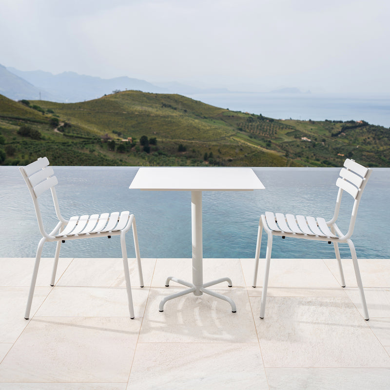 HOUE - ALUA Outdoor Dining Stuhl | muted white