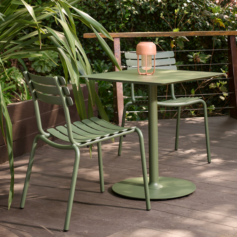 HOUE - Pico Gartentisch 60 x 60 cm | grün / rund