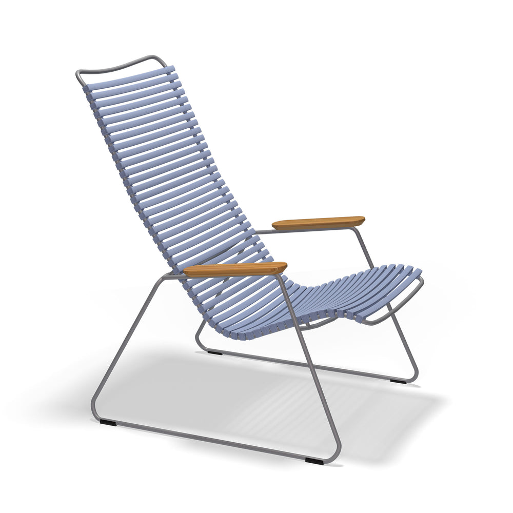 HOUE - CLICK Outdoor Lounge Chair | taubenblau
