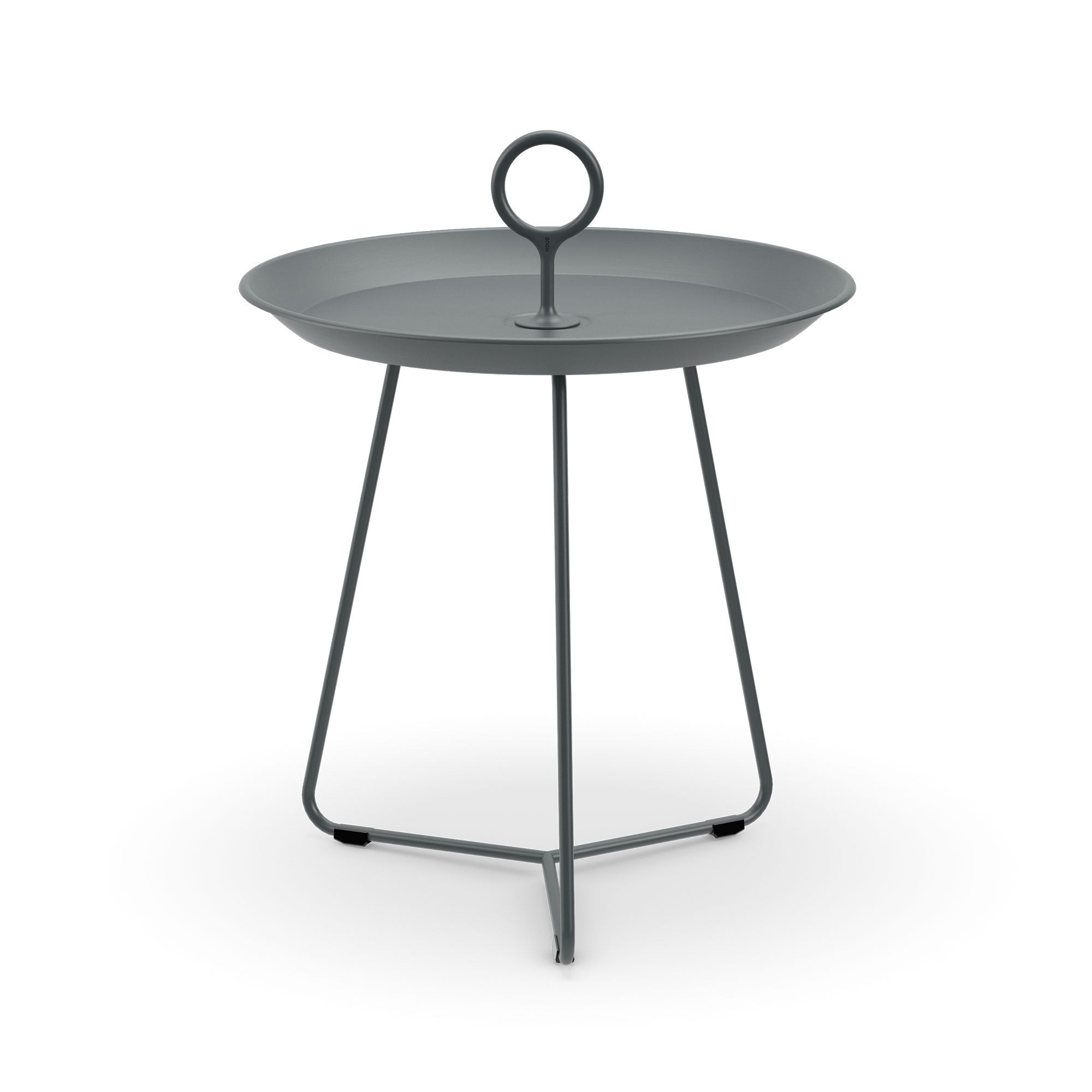 HOUE - EYELET Beistelltisch | Ø 45 cm / dunkelgrau