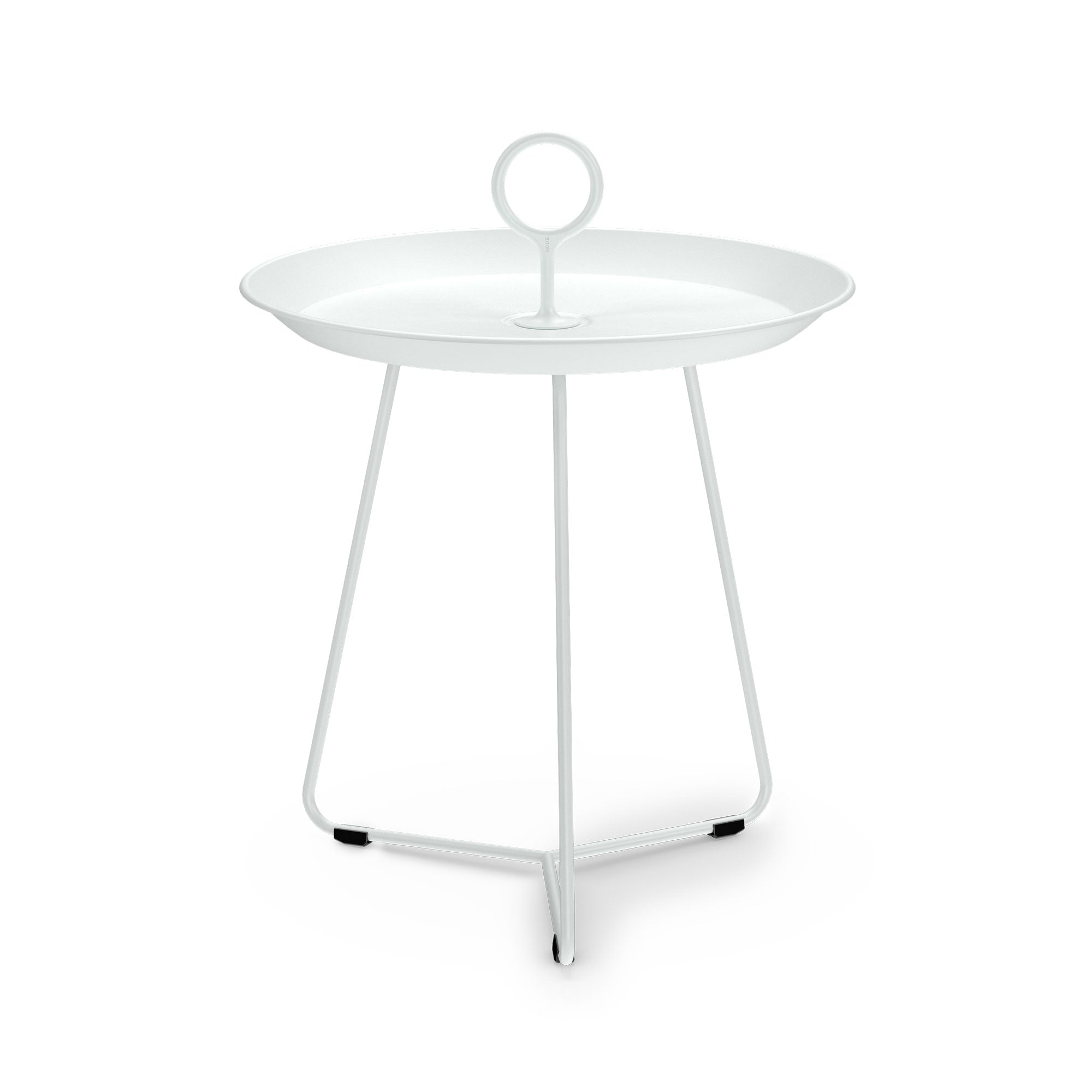 HOUE - EYELET Beistelltisch | Ø 45 cm / weiß