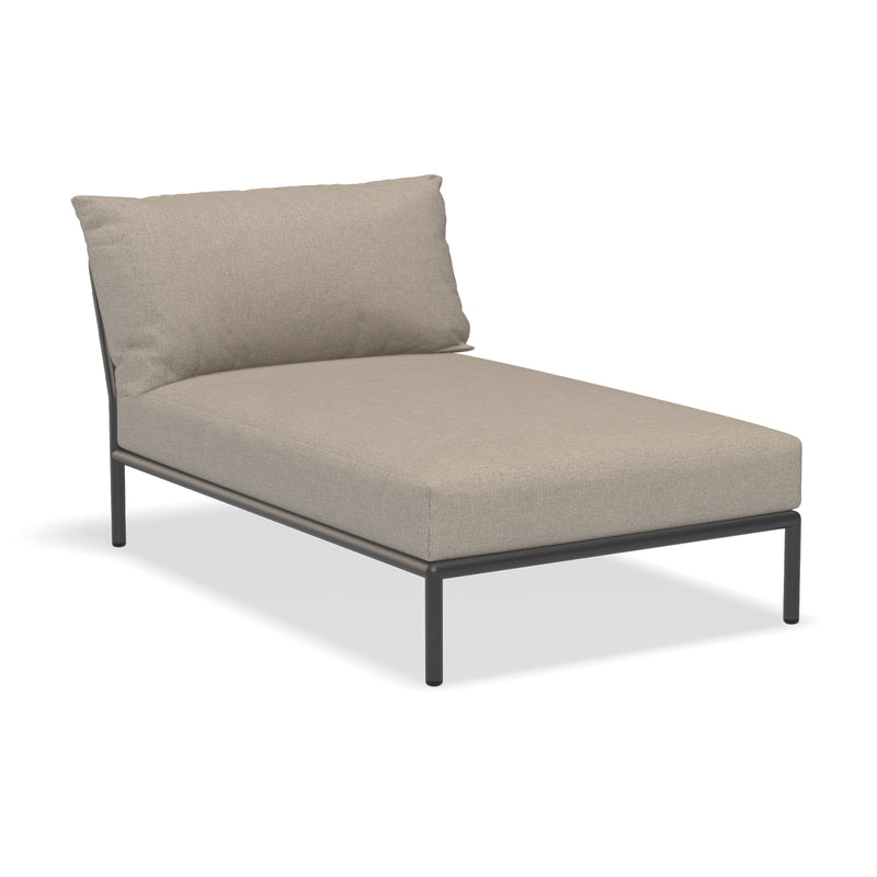 HOUE - Level 2 Chaise Longue | ash / dark grey