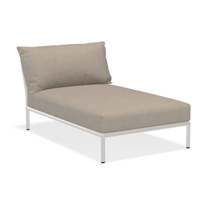 HOUE - Level 2 Chaise Longue | ash / muted white