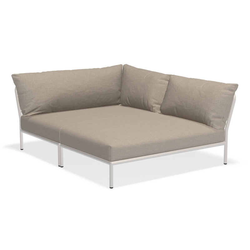 HOUE - Level 2 Cozy Sofa | ash / rechts / muted white