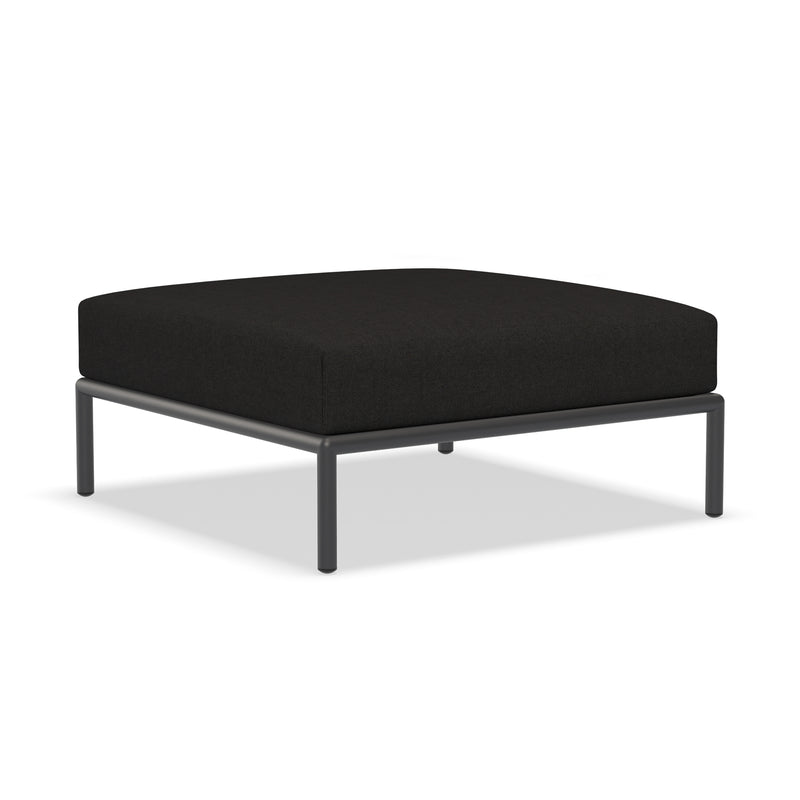 HOUE - Level 2 Ottoman | charcoal / dark grey