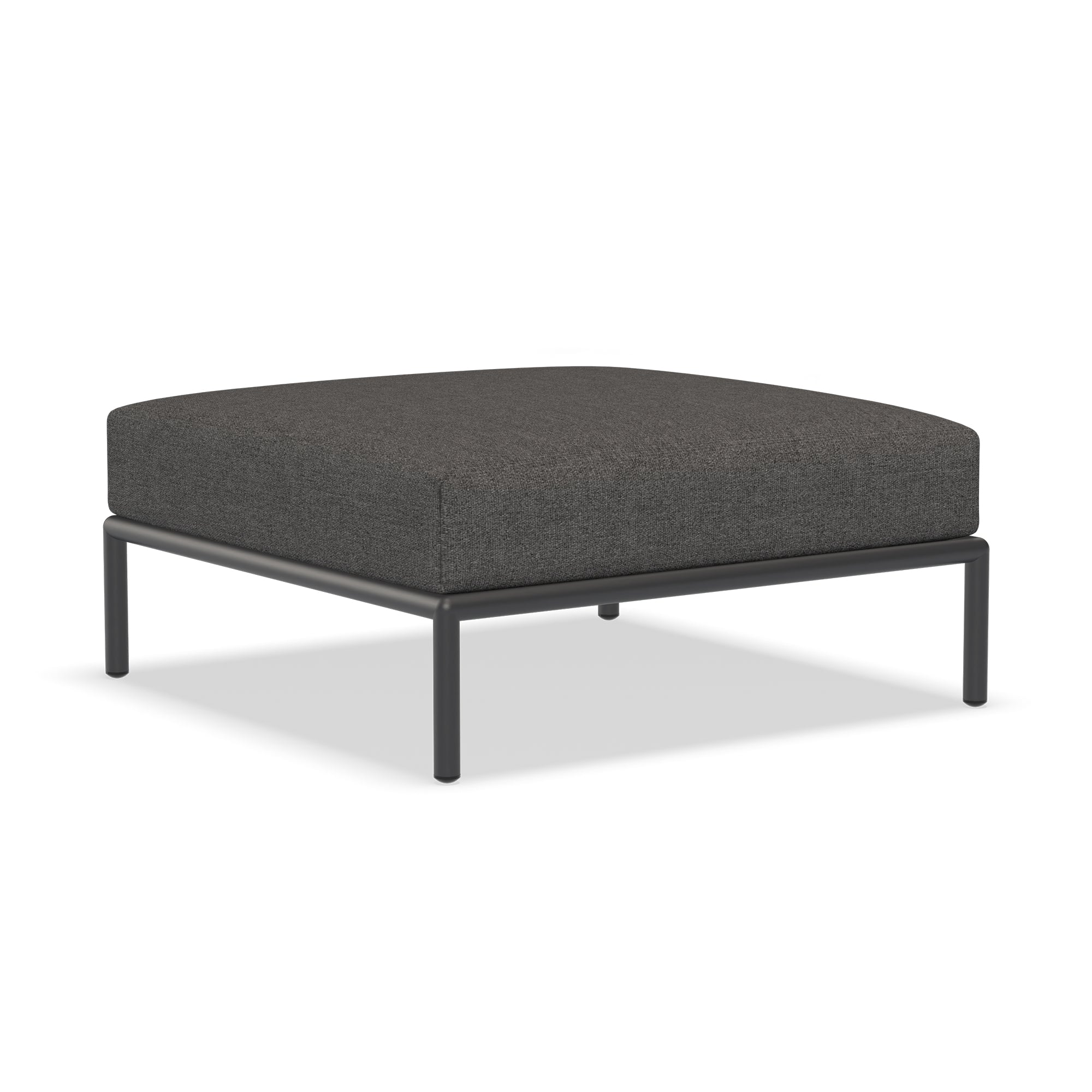 HOUE - Level 2 Ottoman | dark grey basic / dark grey