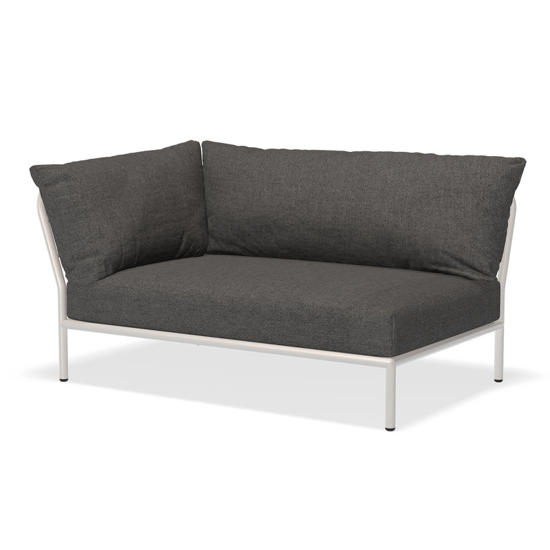 HOUE - Level 2 Sofa | dark grey basic / links / muted white