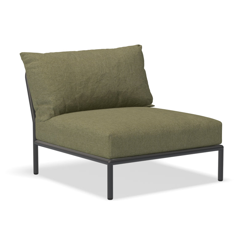 HOUE - Level 2 Stuhl | leaf / dark grey