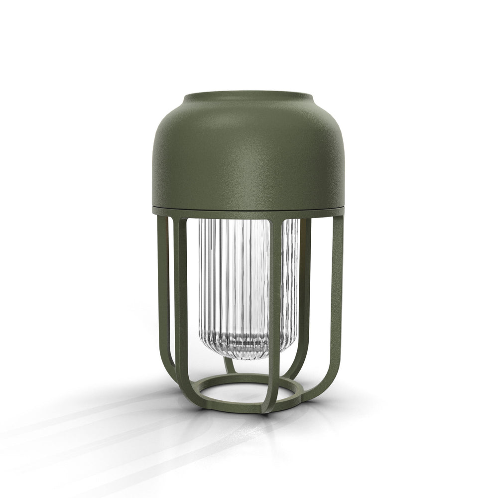 HOUE - Light No1 LED Solar-Akkuleuchte | laurel green