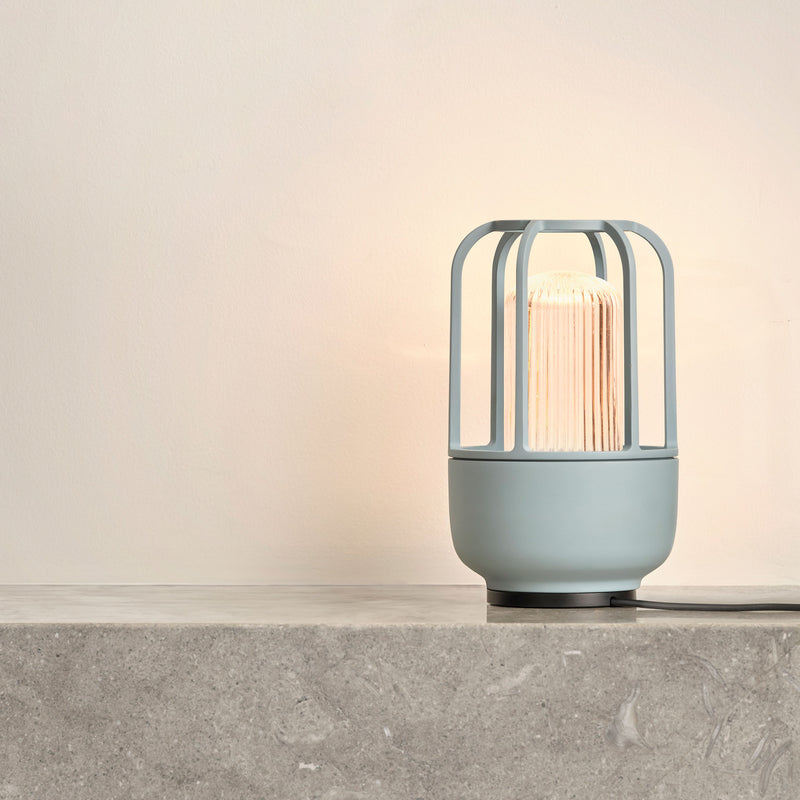 HOUE - Light No1 LED Solar-Akkuleuchte | ice blue