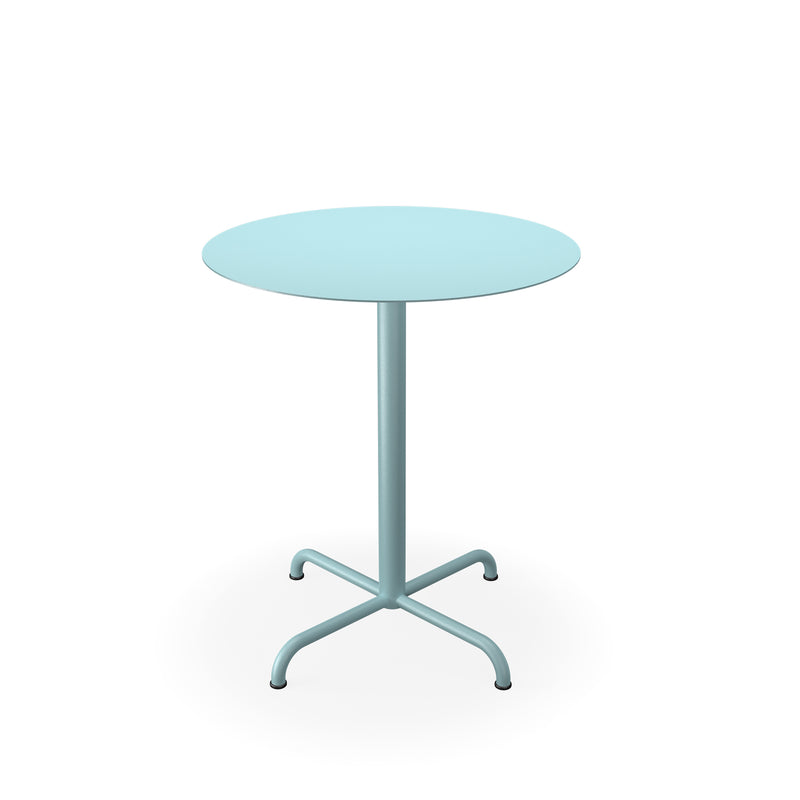 HOUE - Pico Gartentisch Ø 64 cm | eisblau / 4-Stern
