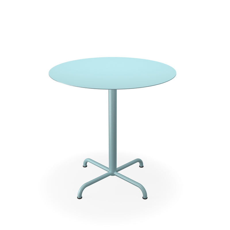 HOUE - Pico Gartentisch Ø 74 cm | eisblau / 4-Stern