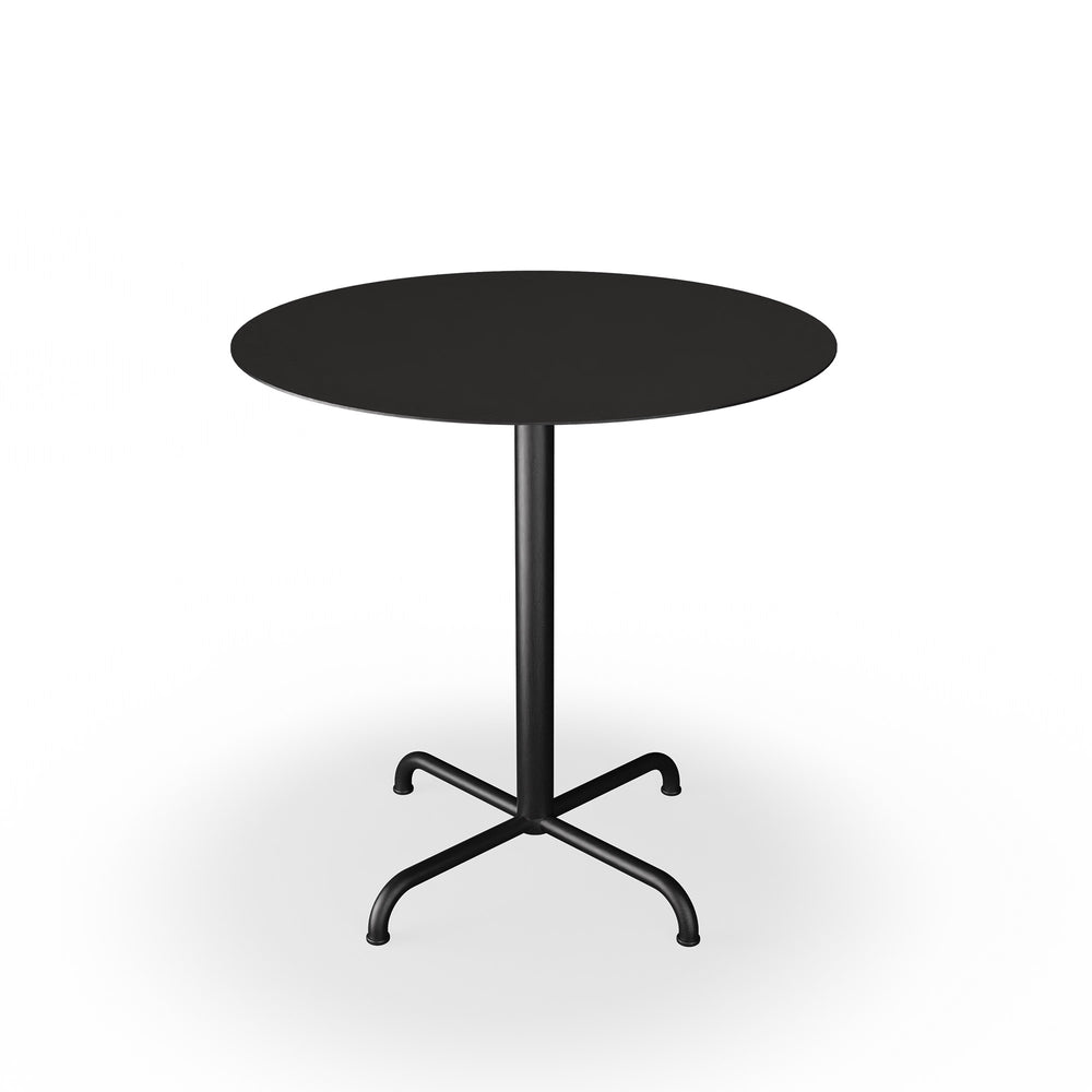 HOUE - Pico Gartentisch Ø 74 cm | schwarz / 4-Stern