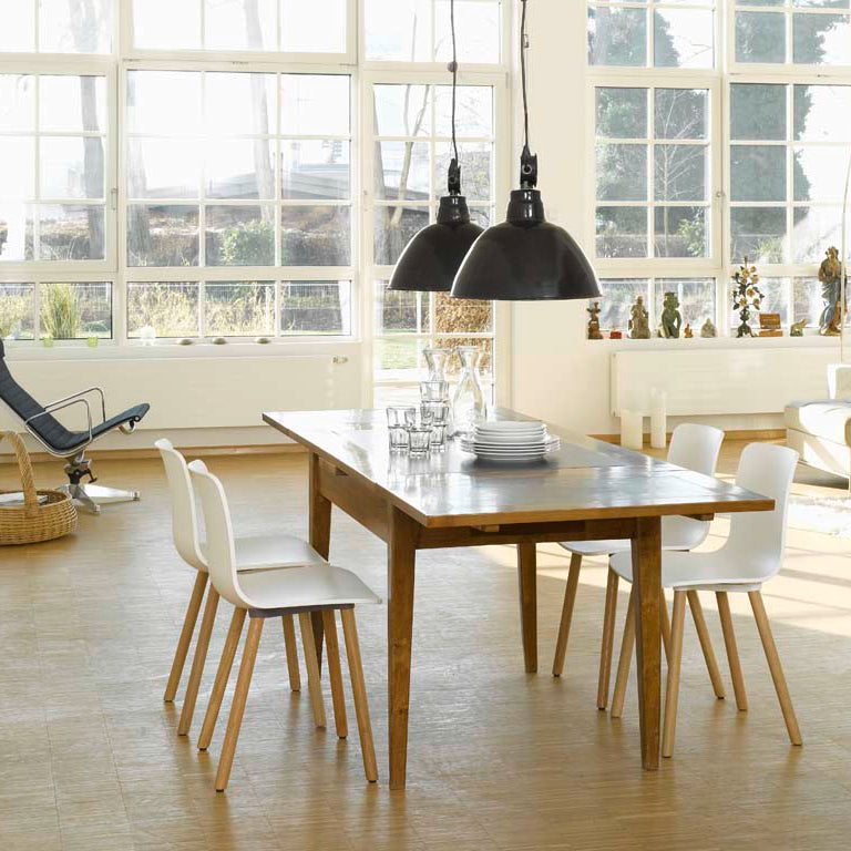 Vitra - Hal RE Wood Stuhl