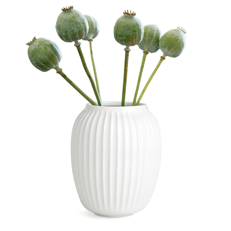 Kähler Design - Hammershøi Vase | H 21 cm / weiß