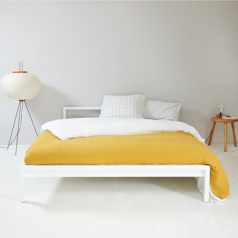 Hans Hansen - Pure Bett | exkl. Polsterkopfteil / 140 x 200 cm / weiß