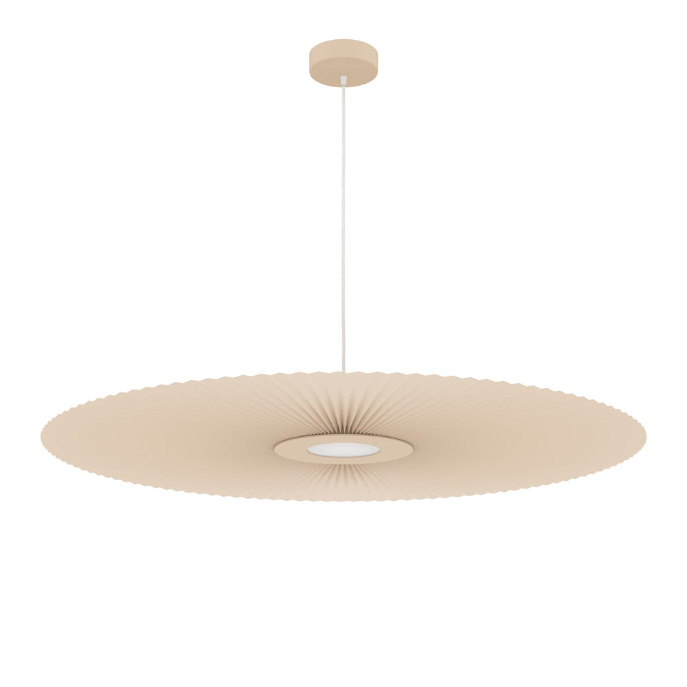 Hartô - Carmen LED-Pendelleuchte | L / Ø 120 cm / golden sand