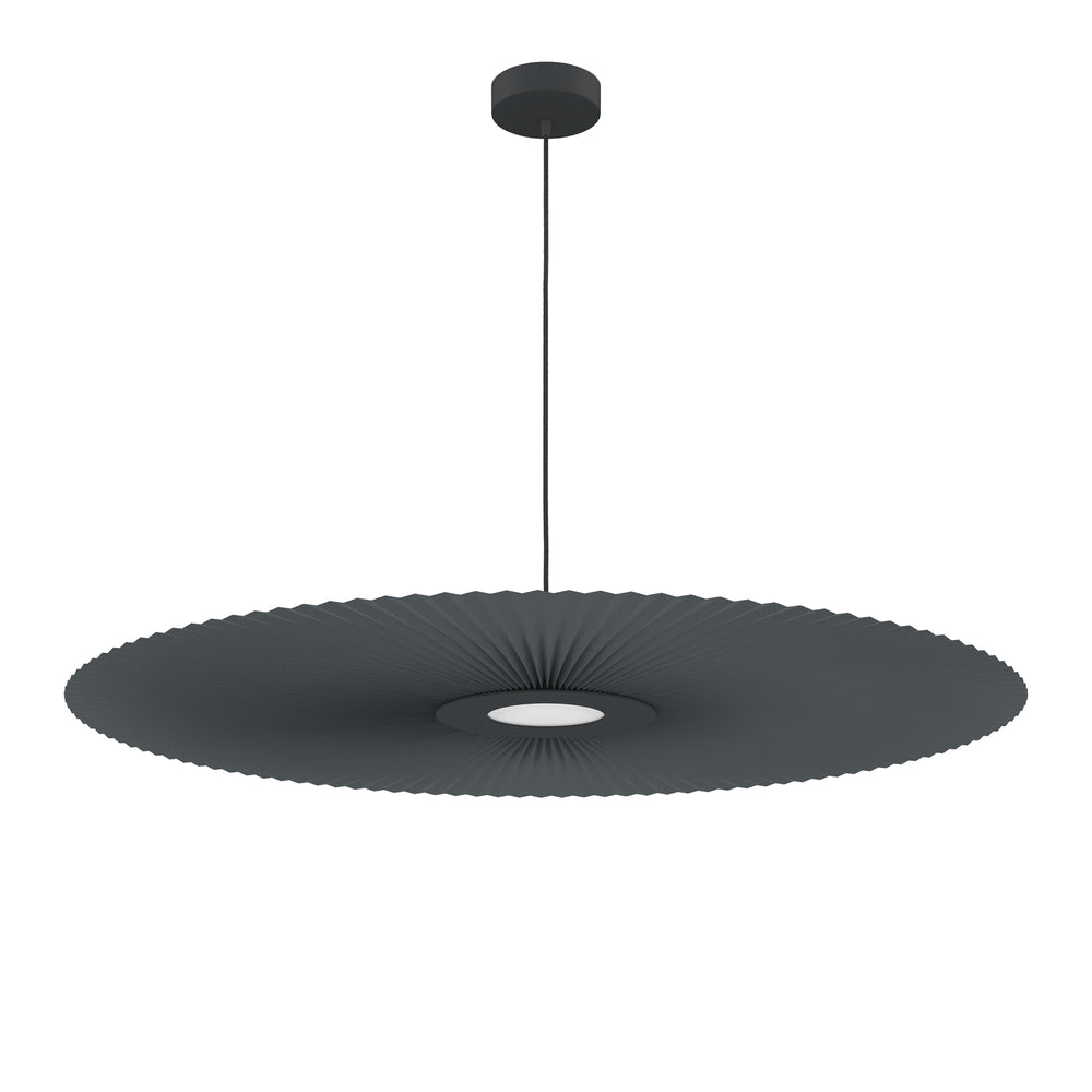 Hartô - Carmen LED-Pendelleuchte | L / Ø 120 cm / slate grey