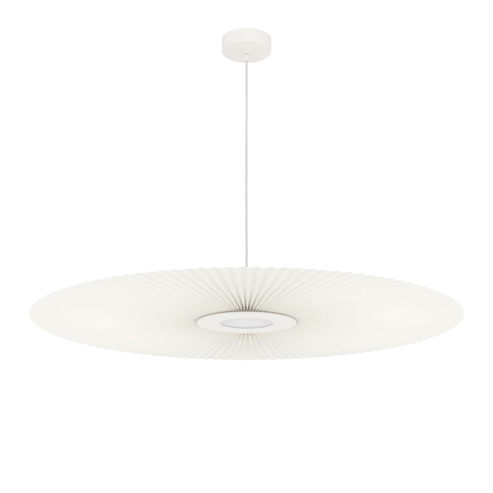 Hartô - Carmen LED-Pendelleuchte | L / Ø 120 cm / weiß