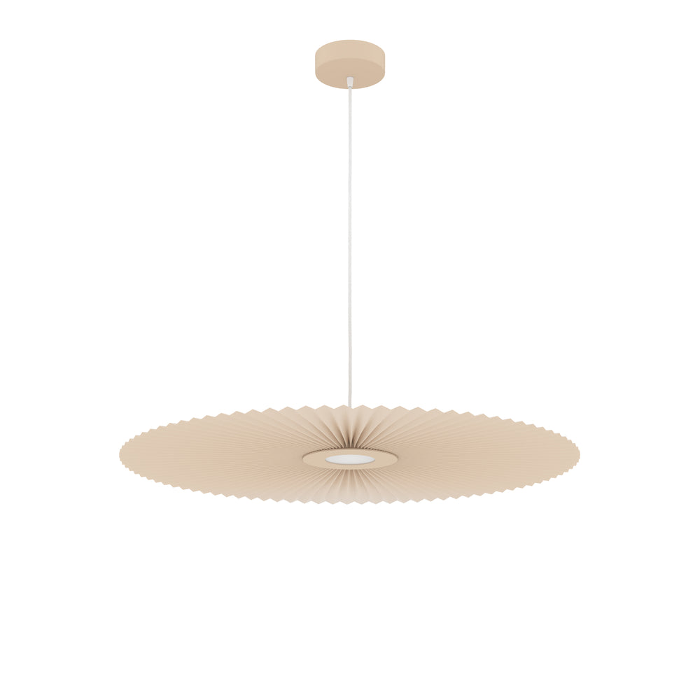 Hartô - Carmen LED-Pendelleuchte | M / Ø 90 cm / golden sand