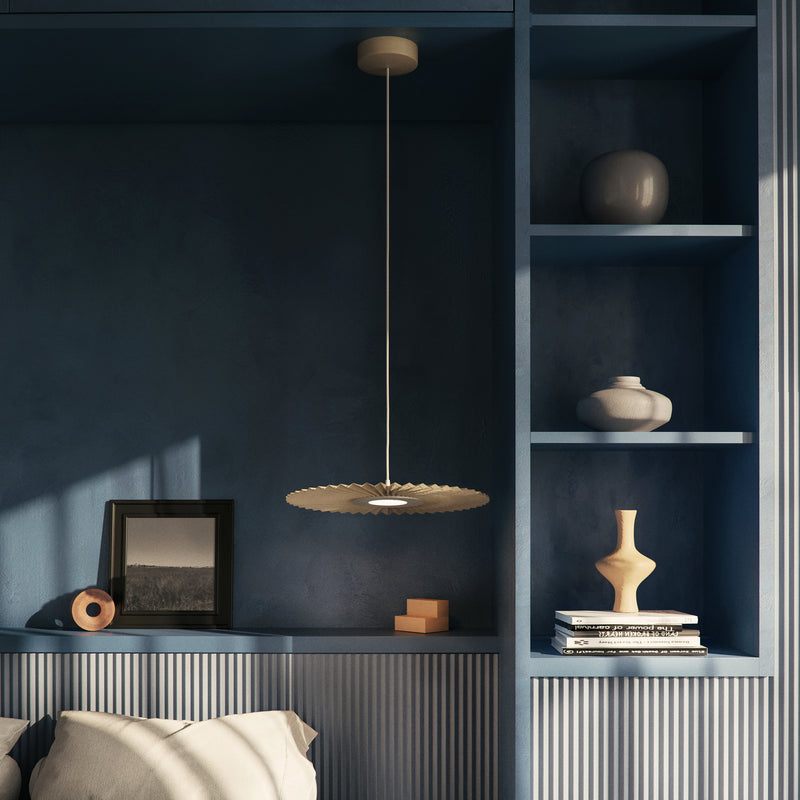Hartô - Carmen LED-Pendelleuchte | S / Ø 50 cm / golden sand