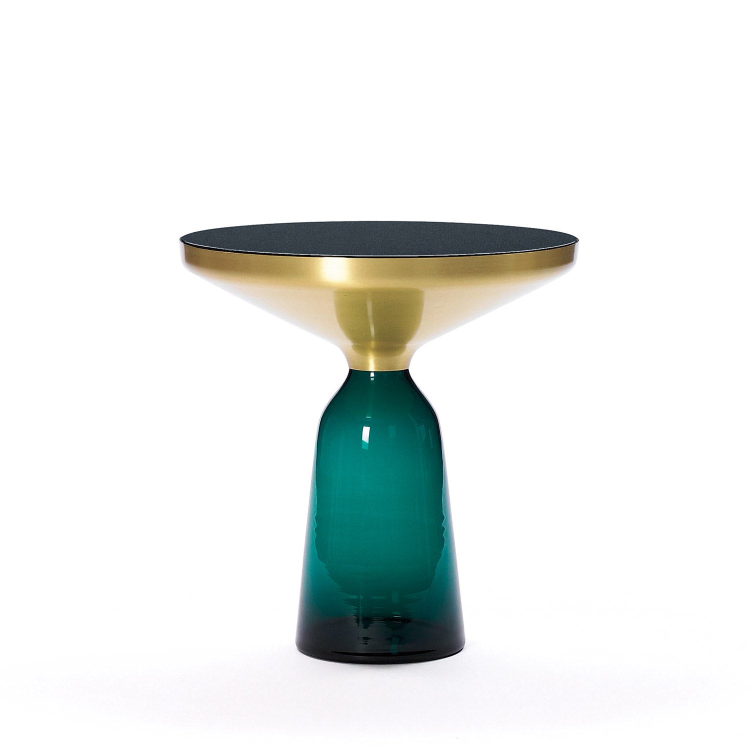 ClassiCon - Bell Beistelltisch | Messing / smaragd
