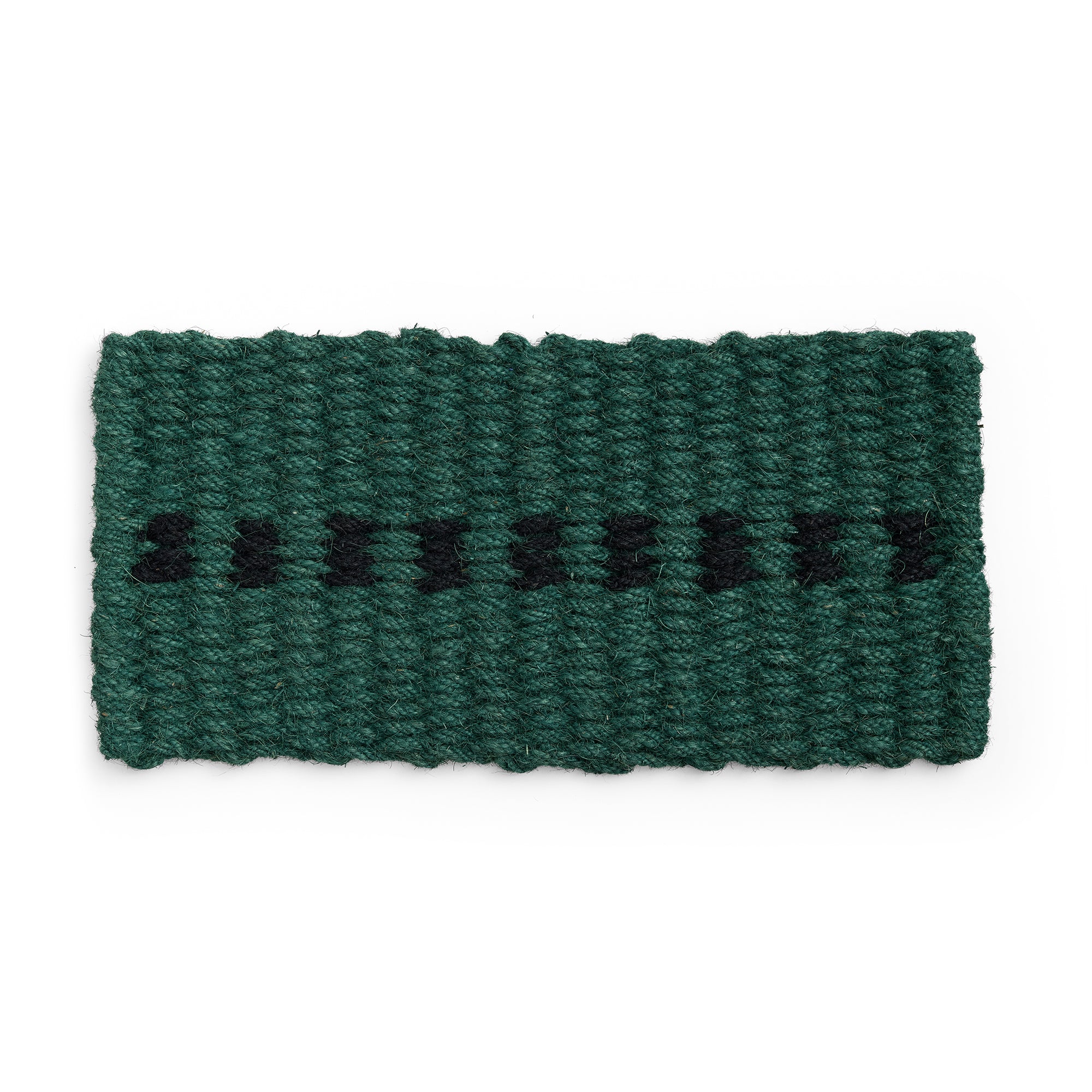 HAY - Coco Fußmatte | dark green and black